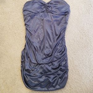 Silver party dress